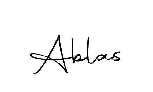 Make a beautiful signature design for name Ablas. With this signature (Autography-DOLnW) style, you can create a handwritten signature for free. Ablas signature style 10 images and pictures png