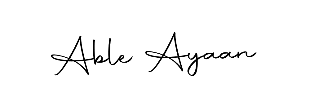 if you are searching for the best signature style for your name Able Ayaan. so please give up your signature search. here we have designed multiple signature styles  using Autography-DOLnW. Able Ayaan signature style 10 images and pictures png