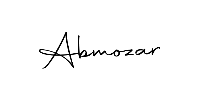 You should practise on your own different ways (Autography-DOLnW) to write your name (Abmozar) in signature. don't let someone else do it for you. Abmozar signature style 10 images and pictures png