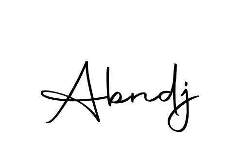 Also we have Abndj name is the best signature style. Create professional handwritten signature collection using Autography-DOLnW autograph style. Abndj signature style 10 images and pictures png