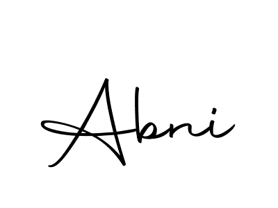 You can use this online signature creator to create a handwritten signature for the name Abni. This is the best online autograph maker. Abni signature style 10 images and pictures png