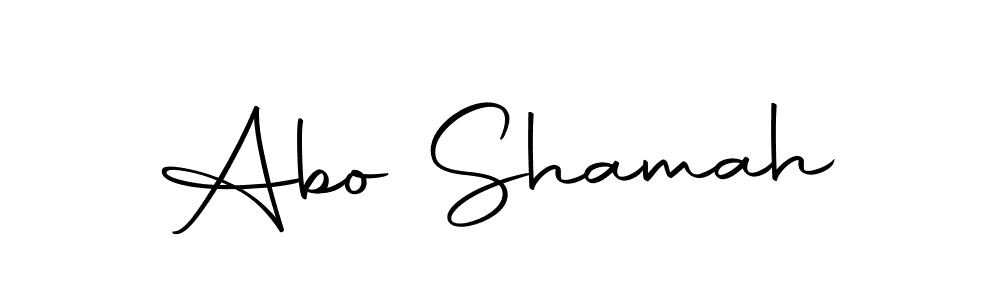 Make a beautiful signature design for name Abo Shamah. With this signature (Autography-DOLnW) style, you can create a handwritten signature for free. Abo Shamah signature style 10 images and pictures png