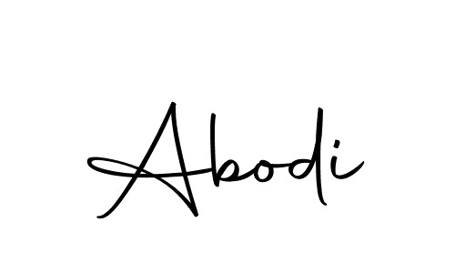 Make a beautiful signature design for name Abodi. With this signature (Autography-DOLnW) style, you can create a handwritten signature for free. Abodi signature style 10 images and pictures png