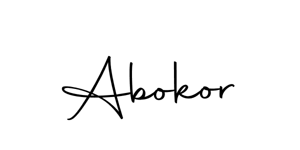 if you are searching for the best signature style for your name Abokor. so please give up your signature search. here we have designed multiple signature styles  using Autography-DOLnW. Abokor signature style 10 images and pictures png