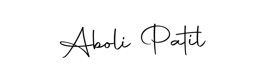 Also we have Aboli Patil name is the best signature style. Create professional handwritten signature collection using Autography-DOLnW autograph style. Aboli Patil signature style 10 images and pictures png