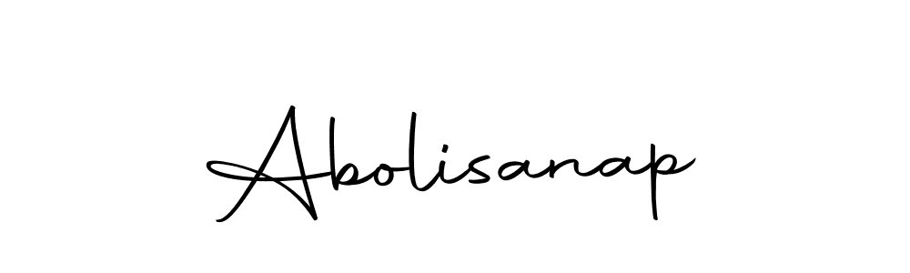 How to make Abolisanap name signature. Use Autography-DOLnW style for creating short signs online. This is the latest handwritten sign. Abolisanap signature style 10 images and pictures png