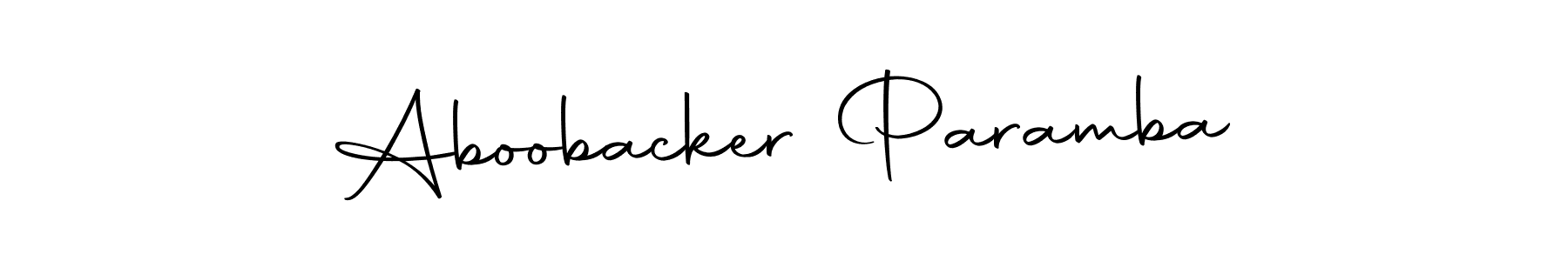 Also You can easily find your signature by using the search form. We will create Aboobacker Paramba name handwritten signature images for you free of cost using Autography-DOLnW sign style. Aboobacker Paramba signature style 10 images and pictures png
