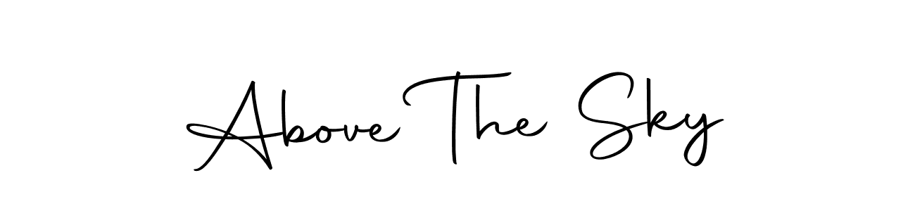 Make a beautiful signature design for name Above The Sky. Use this online signature maker to create a handwritten signature for free. Above The Sky signature style 10 images and pictures png