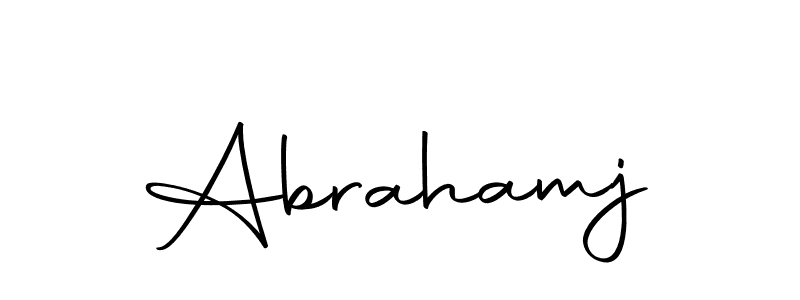 Here are the top 10 professional signature styles for the name Abrahamj. These are the best autograph styles you can use for your name. Abrahamj signature style 10 images and pictures png