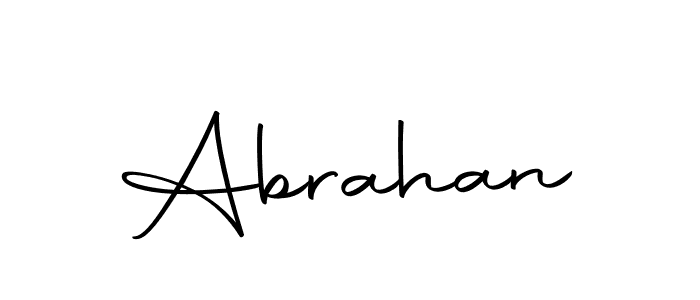 It looks lik you need a new signature style for name Abrahan. Design unique handwritten (Autography-DOLnW) signature with our free signature maker in just a few clicks. Abrahan signature style 10 images and pictures png