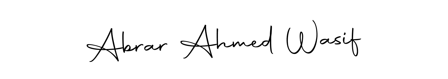 Also You can easily find your signature by using the search form. We will create Abrar Ahmed Wasif name handwritten signature images for you free of cost using Autography-DOLnW sign style. Abrar Ahmed Wasif signature style 10 images and pictures png