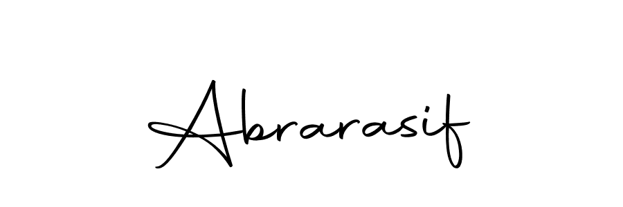 You should practise on your own different ways (Autography-DOLnW) to write your name (Abrarasif) in signature. don't let someone else do it for you. Abrarasif signature style 10 images and pictures png