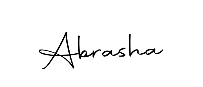 Make a beautiful signature design for name Abrasha. Use this online signature maker to create a handwritten signature for free. Abrasha signature style 10 images and pictures png