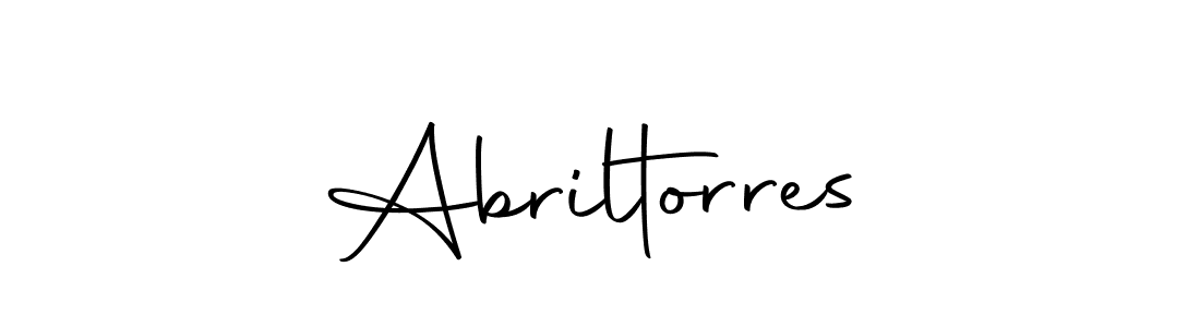 You should practise on your own different ways (Autography-DOLnW) to write your name (Abriltorres) in signature. don't let someone else do it for you. Abriltorres signature style 10 images and pictures png