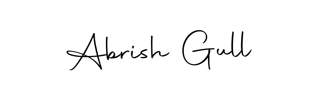 You should practise on your own different ways (Autography-DOLnW) to write your name (Abrish Gull) in signature. don't let someone else do it for you. Abrish Gull signature style 10 images and pictures png