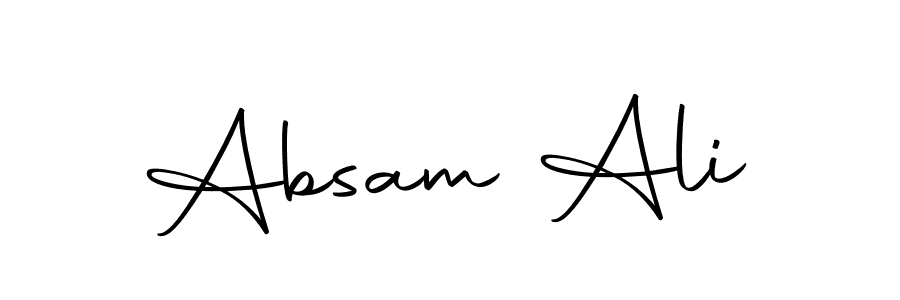 Make a short Absam Ali signature style. Manage your documents anywhere anytime using Autography-DOLnW. Create and add eSignatures, submit forms, share and send files easily. Absam Ali signature style 10 images and pictures png