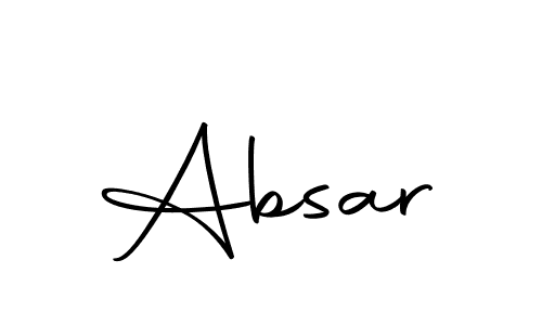 Similarly Autography-DOLnW is the best handwritten signature design. Signature creator online .You can use it as an online autograph creator for name Absar. Absar signature style 10 images and pictures png