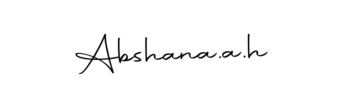 Similarly Autography-DOLnW is the best handwritten signature design. Signature creator online .You can use it as an online autograph creator for name Abshana.a.h. Abshana.a.h signature style 10 images and pictures png