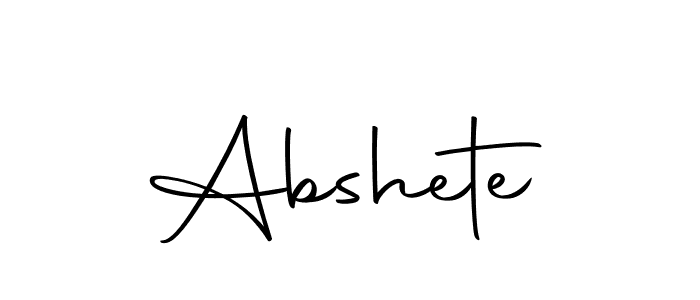 Make a short Abshete signature style. Manage your documents anywhere anytime using Autography-DOLnW. Create and add eSignatures, submit forms, share and send files easily. Abshete signature style 10 images and pictures png