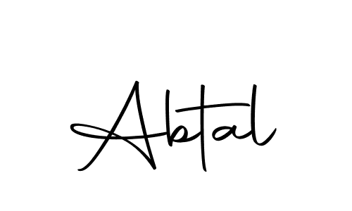 The best way (Autography-DOLnW) to make a short signature is to pick only two or three words in your name. The name Abtal include a total of six letters. For converting this name. Abtal signature style 10 images and pictures png