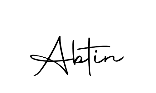 Use a signature maker to create a handwritten signature online. With this signature software, you can design (Autography-DOLnW) your own signature for name Abtin. Abtin signature style 10 images and pictures png