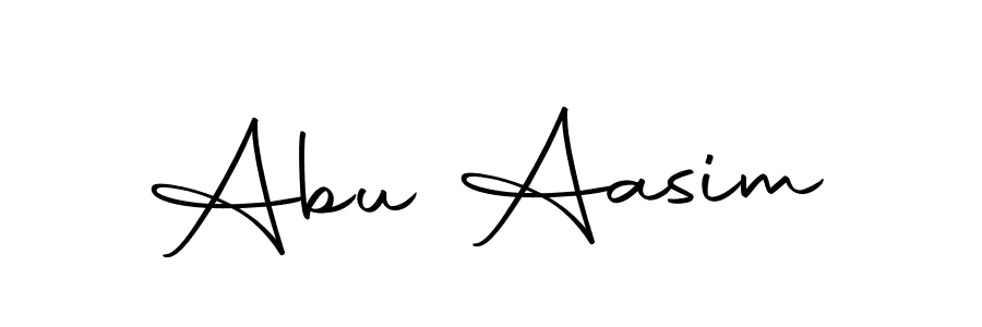 You should practise on your own different ways (Autography-DOLnW) to write your name (Abu Aasim) in signature. don't let someone else do it for you. Abu Aasim signature style 10 images and pictures png