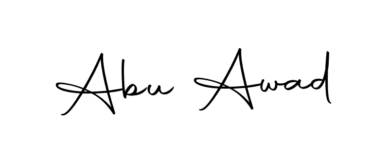 Make a beautiful signature design for name Abu Awad. Use this online signature maker to create a handwritten signature for free. Abu Awad signature style 10 images and pictures png