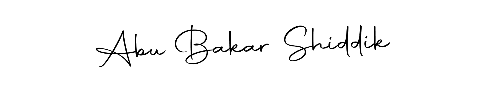 You should practise on your own different ways (Autography-DOLnW) to write your name (Abu Bakar Shiddik) in signature. don't let someone else do it for you. Abu Bakar Shiddik signature style 10 images and pictures png