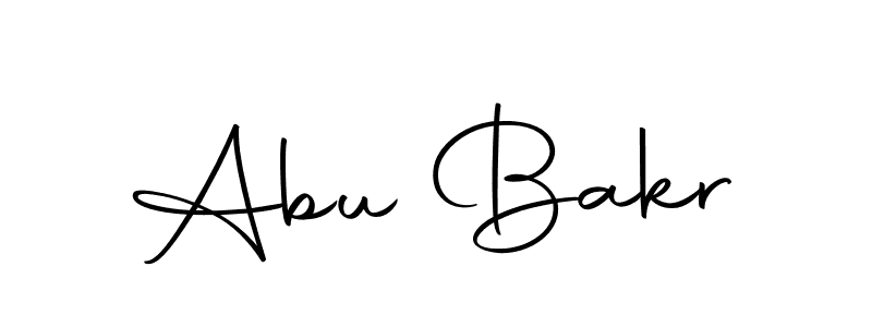 How to make Abu Bakr signature? Autography-DOLnW is a professional autograph style. Create handwritten signature for Abu Bakr name. Abu Bakr signature style 10 images and pictures png