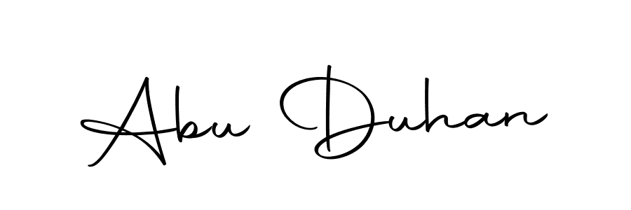 Also You can easily find your signature by using the search form. We will create Abu Duhan name handwritten signature images for you free of cost using Autography-DOLnW sign style. Abu Duhan signature style 10 images and pictures png
