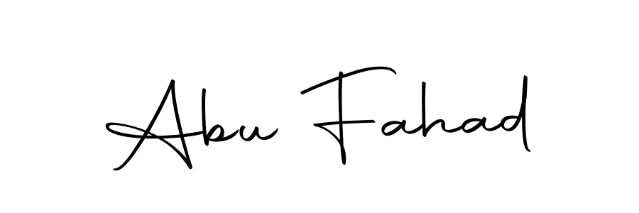 How to make Abu Fahad signature? Autography-DOLnW is a professional autograph style. Create handwritten signature for Abu Fahad name. Abu Fahad signature style 10 images and pictures png