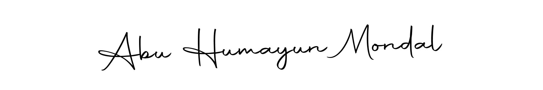 Also we have Abu Humayun Mondal name is the best signature style. Create professional handwritten signature collection using Autography-DOLnW autograph style. Abu Humayun Mondal signature style 10 images and pictures png