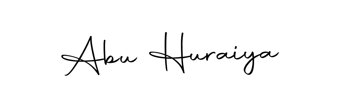 Use a signature maker to create a handwritten signature online. With this signature software, you can design (Autography-DOLnW) your own signature for name Abu Huraiya. Abu Huraiya signature style 10 images and pictures png