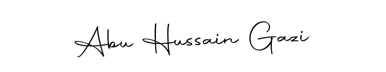 if you are searching for the best signature style for your name Abu Hussain Gazi. so please give up your signature search. here we have designed multiple signature styles  using Autography-DOLnW. Abu Hussain Gazi signature style 10 images and pictures png