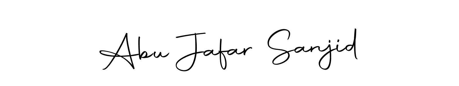 It looks lik you need a new signature style for name Abu Jafar Sanjid. Design unique handwritten (Autography-DOLnW) signature with our free signature maker in just a few clicks. Abu Jafar Sanjid signature style 10 images and pictures png