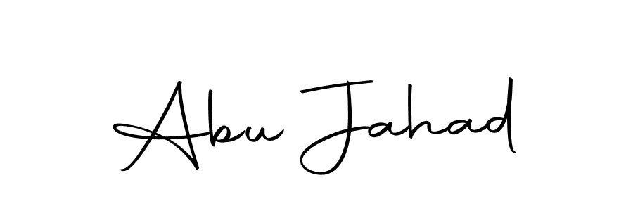 if you are searching for the best signature style for your name Abu Jahad. so please give up your signature search. here we have designed multiple signature styles  using Autography-DOLnW. Abu Jahad signature style 10 images and pictures png