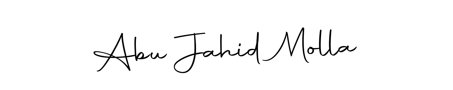 How to make Abu Jahid Molla signature? Autography-DOLnW is a professional autograph style. Create handwritten signature for Abu Jahid Molla name. Abu Jahid Molla signature style 10 images and pictures png