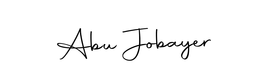 Also we have Abu Jobayer name is the best signature style. Create professional handwritten signature collection using Autography-DOLnW autograph style. Abu Jobayer signature style 10 images and pictures png