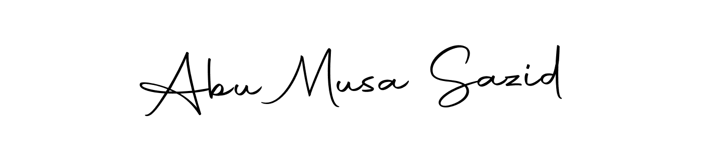 Make a beautiful signature design for name Abu Musa Sazid. With this signature (Autography-DOLnW) style, you can create a handwritten signature for free. Abu Musa Sazid signature style 10 images and pictures png