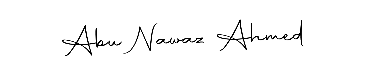 Make a beautiful signature design for name Abu Nawaz Ahmed. With this signature (Autography-DOLnW) style, you can create a handwritten signature for free. Abu Nawaz Ahmed signature style 10 images and pictures png