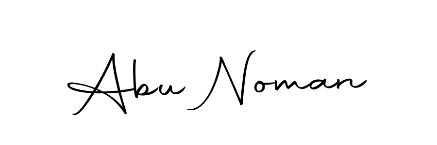 Use a signature maker to create a handwritten signature online. With this signature software, you can design (Autography-DOLnW) your own signature for name Abu Noman. Abu Noman signature style 10 images and pictures png