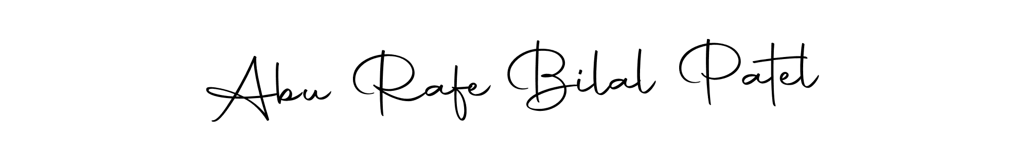 Abu Rafe Bilal Patel stylish signature style. Best Handwritten Sign (Autography-DOLnW) for my name. Handwritten Signature Collection Ideas for my name Abu Rafe Bilal Patel. Abu Rafe Bilal Patel signature style 10 images and pictures png