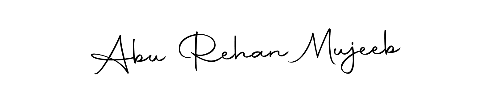 The best way (Autography-DOLnW) to make a short signature is to pick only two or three words in your name. The name Abu Rehan Mujeeb include a total of six letters. For converting this name. Abu Rehan Mujeeb signature style 10 images and pictures png