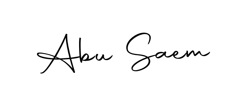 Also we have Abu Saem name is the best signature style. Create professional handwritten signature collection using Autography-DOLnW autograph style. Abu Saem signature style 10 images and pictures png