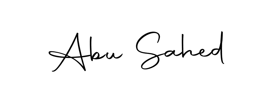 Create a beautiful signature design for name Abu Sahed. With this signature (Autography-DOLnW) fonts, you can make a handwritten signature for free. Abu Sahed signature style 10 images and pictures png