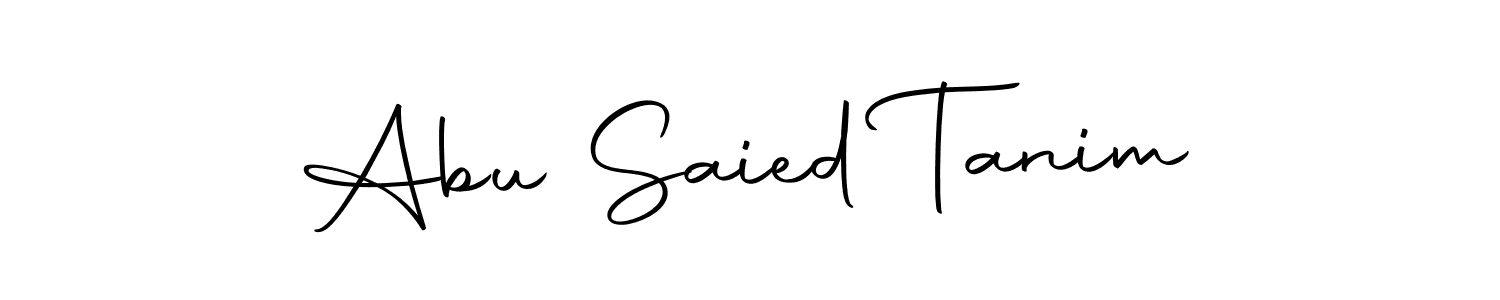 How to make Abu Saied Tanim signature? Autography-DOLnW is a professional autograph style. Create handwritten signature for Abu Saied Tanim name. Abu Saied Tanim signature style 10 images and pictures png