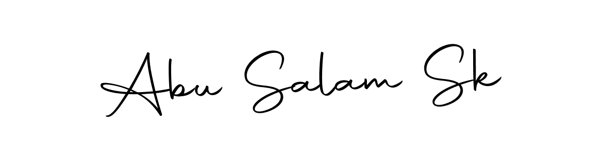 Make a beautiful signature design for name Abu Salam Sk. Use this online signature maker to create a handwritten signature for free. Abu Salam Sk signature style 10 images and pictures png