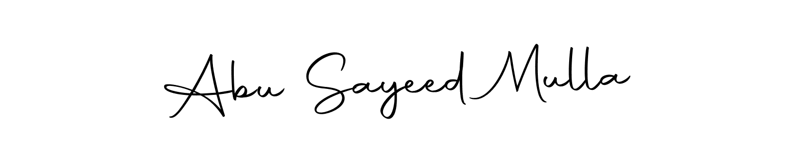The best way (Autography-DOLnW) to make a short signature is to pick only two or three words in your name. The name Abu Sayeed Mulla include a total of six letters. For converting this name. Abu Sayeed Mulla signature style 10 images and pictures png