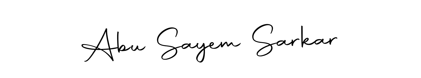 Make a beautiful signature design for name Abu Sayem Sarkar. With this signature (Autography-DOLnW) style, you can create a handwritten signature for free. Abu Sayem Sarkar signature style 10 images and pictures png