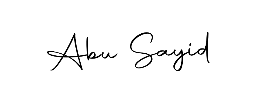 How to make Abu Sayid signature? Autography-DOLnW is a professional autograph style. Create handwritten signature for Abu Sayid name. Abu Sayid signature style 10 images and pictures png